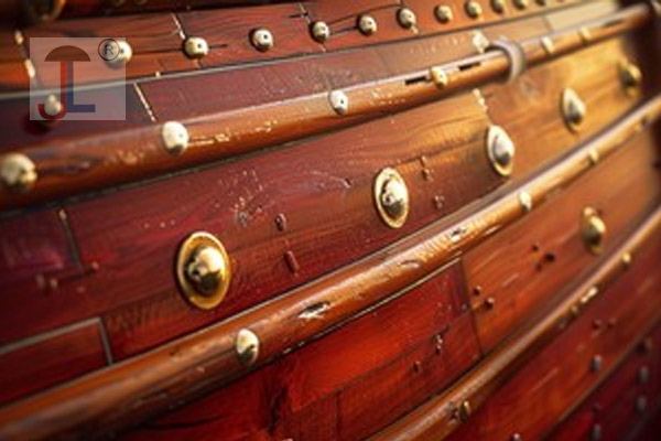 Can brass rivet be used in wood