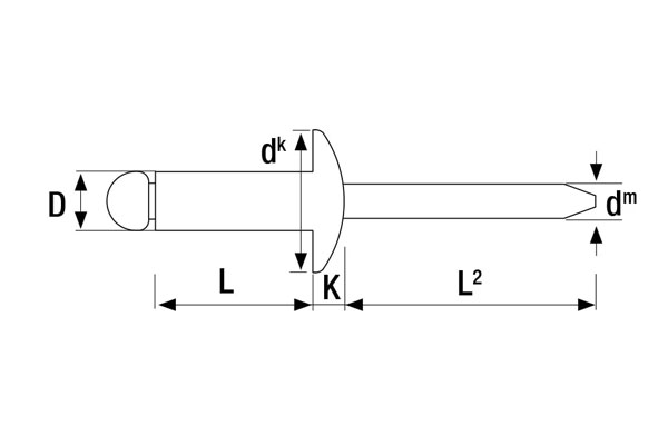 Blind (Pop) Rivet