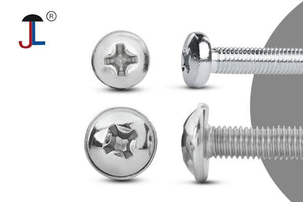 round head screw and a truss head screw round head screw and a truss head screw